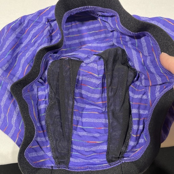 NIB SAXX‎ [ Small ] Vibe Stretch Boxer Briefs in Purple Gradient Stripe - Picture 13 of 16